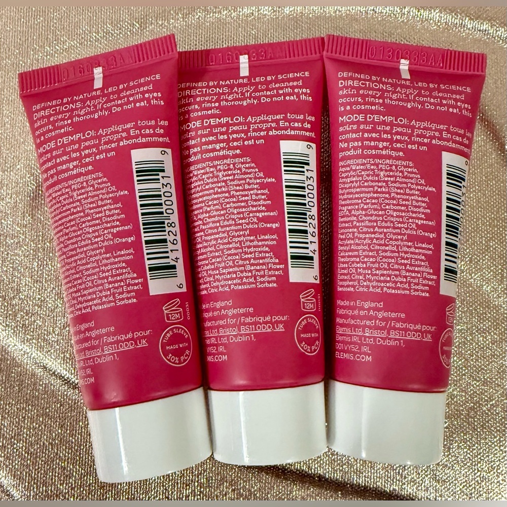 ELEMIS Superfood Midnight Facial -nourishing, sleeping cream Set of 3-15ml each - Picture 2 of 3